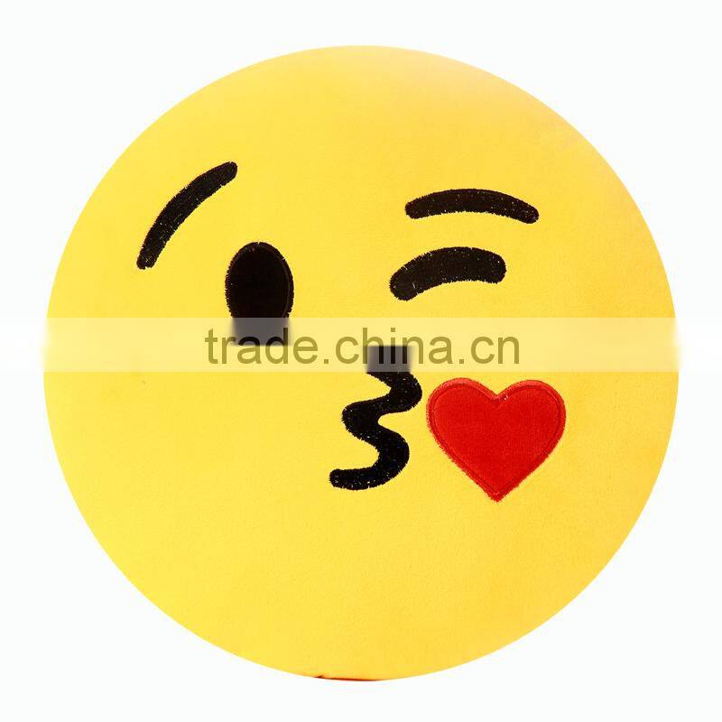 Latest lovely cute emoji pillow custom whatsapp emoji pillow pp cotton emoji pillow octopus plush toy