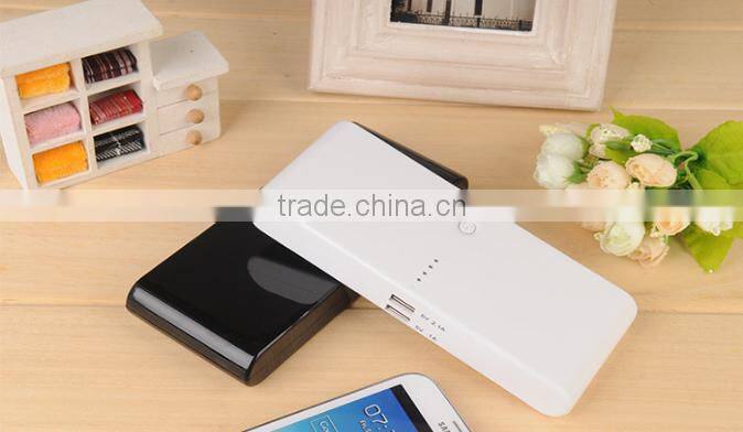 Dual USB 13600mAh Universal Travel Portable 18650 Charger Power Bank