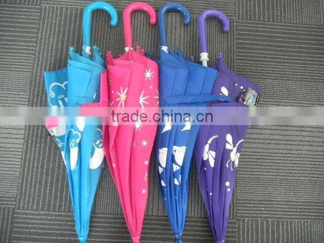 kids straight color changing umbrella