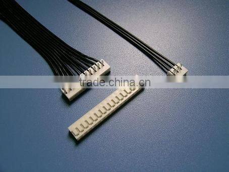 Custom connector with wire cable