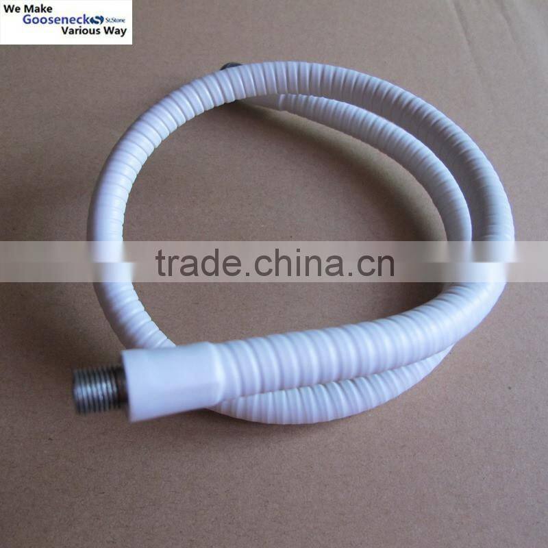 White color Metal gooseneck Tablet Holder