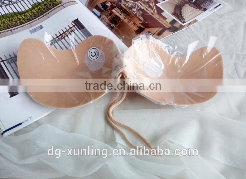 Girl Sexy Image Party Dress Strapless Invisible Adhesive Silicone Bra