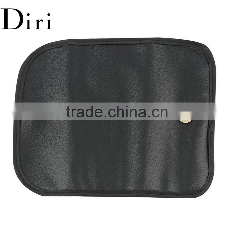 Hot sale Professional black Cosmetic Bag Makeup brush vanity Set