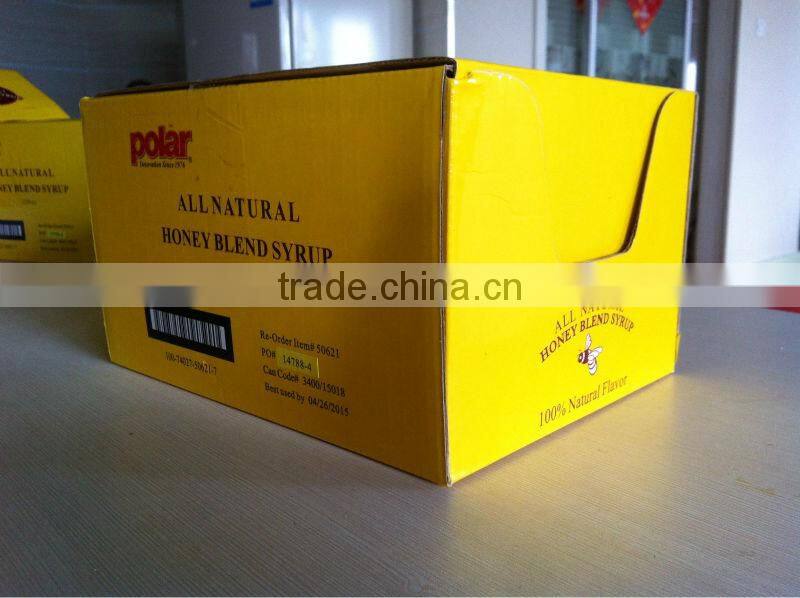 Affordable golden honey blend syrup