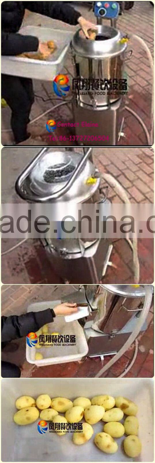 Small Automatic Sweet Potato Washing and Peeling Machine for Sale