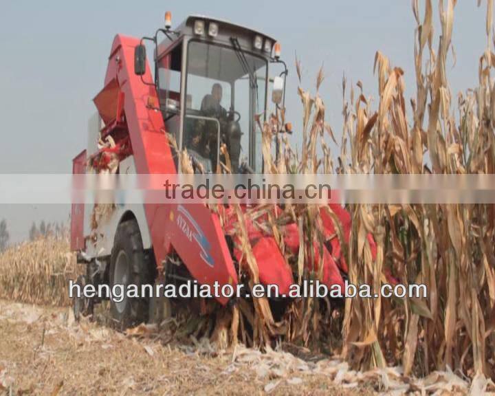 China 4YZ-3A cosechadora de maiz en espigas