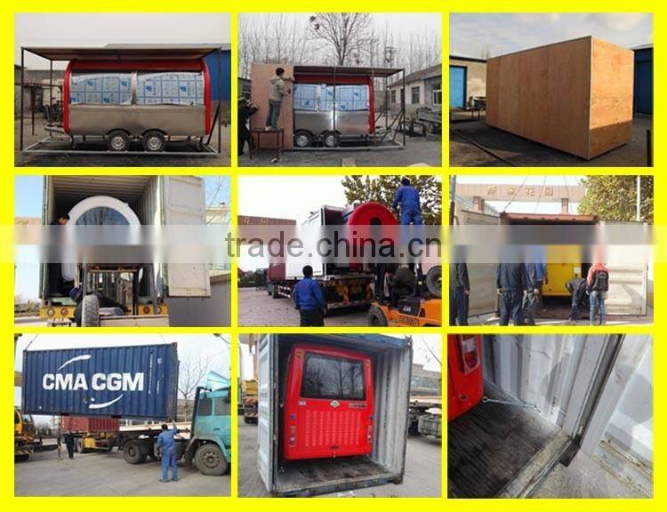 New Exporting 3.0 Long Mobile Fryer Food Cart