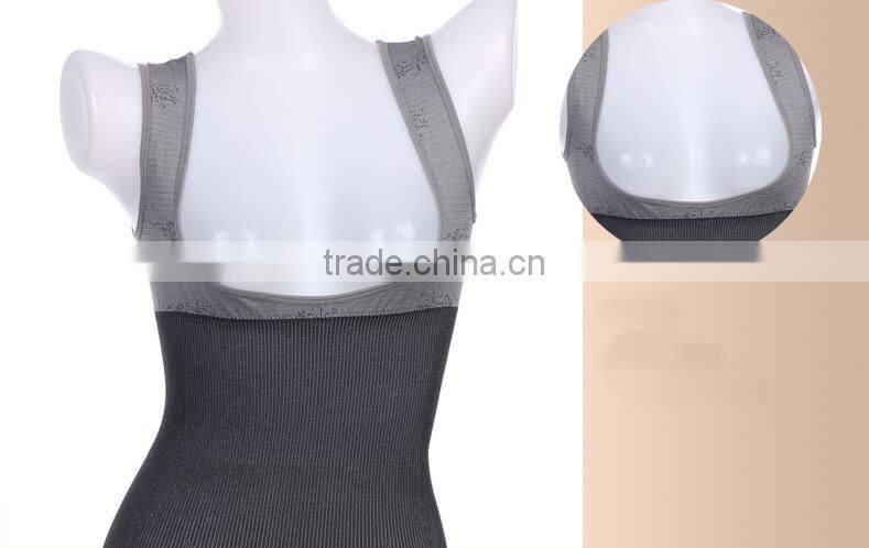 Gray Color Eco-Friendly Sexy Women's Natural Bamboo Charcoal Slimming Body Shaper X-XL OR XXL-XXXL