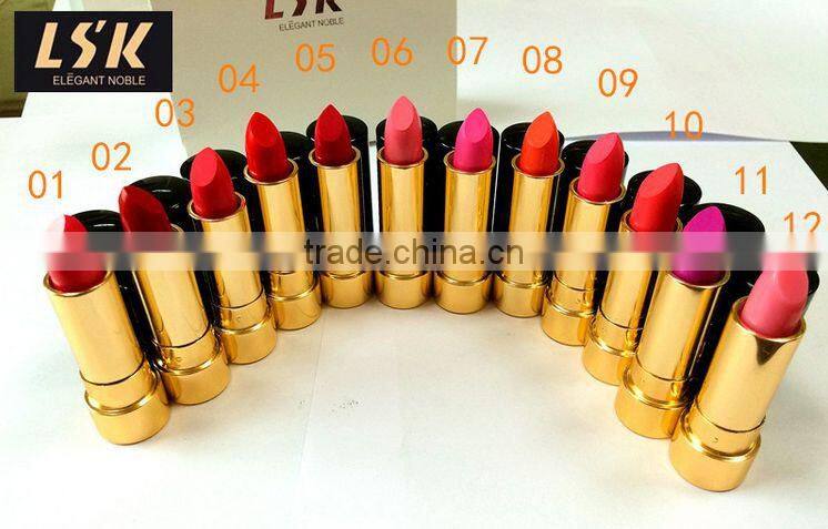 2016 Long Lasting Waterproof Makeup Private Label Cosmetics Make Your Own Matte Lipstick