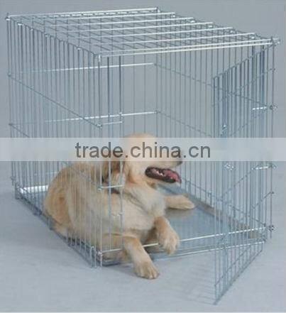 Suitable style folding dog cage, stailess steel metal folding dog cages