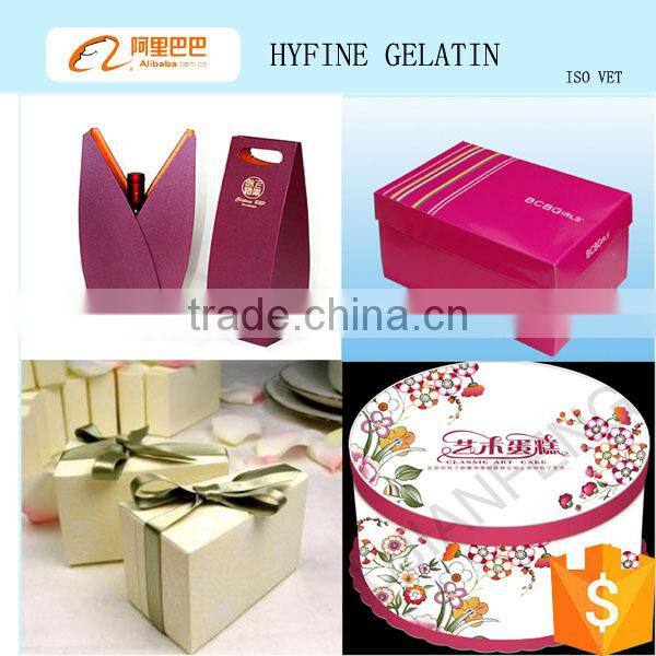 Jelly glue for rigid box bookbinding glue for cardboard boxes