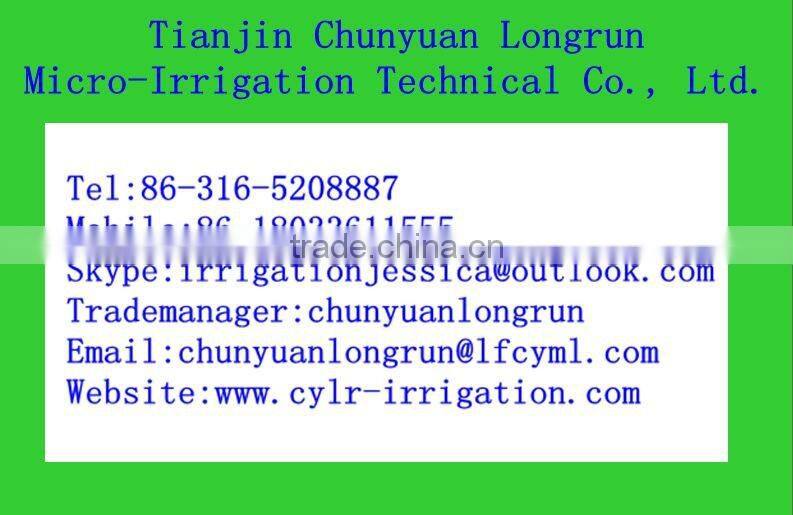 Wholesale good quality 16mm PE material automatic irrigation system PE tape for small scale famers