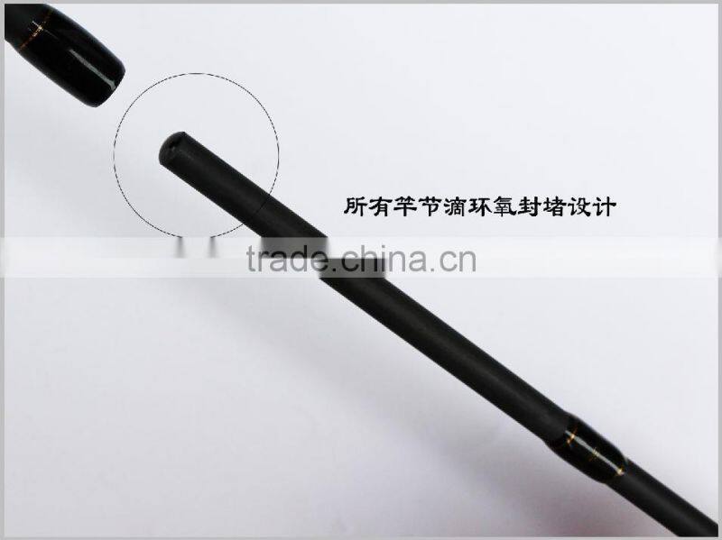 High Quality Wooden handle Carbon Material FUJI Fishing Rod