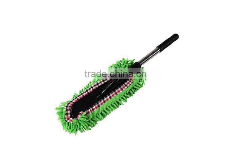 chenille pp car cleaning duster with long handle