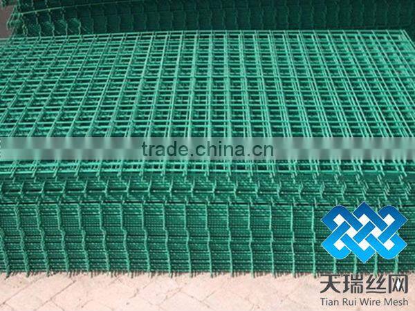 Electro galvanized welded mesh fence panel