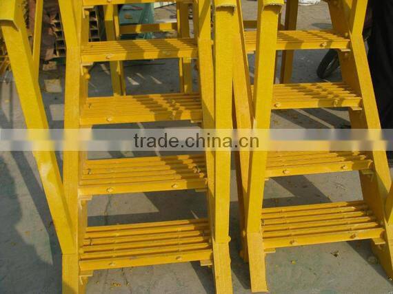 Fiberglass frp corrosion resistant antioxidant ladder