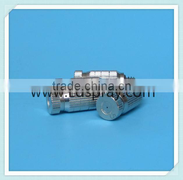 Stainless steel high pressure anti-drop misting fog fine jet spray nozzles