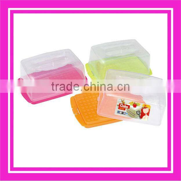 plastic bread server & bread box