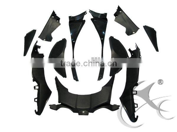 For 08-11 Honda CBR1000RR Black & White Injection ABS Fairing Body Work