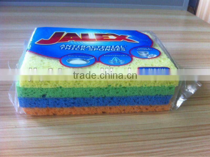 2012 newest household cleaning cellulose sponge