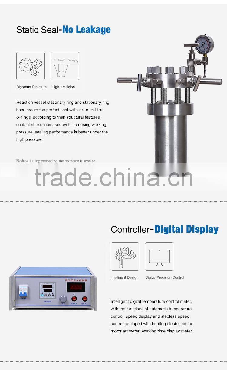 KD Autoclavable Instrument Container High Pressure Reactor for Lab