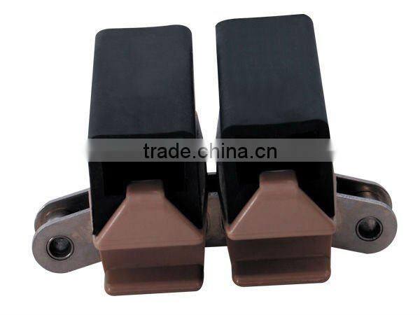 Sideflexing Integrated Gripper Plastic TAB Chains