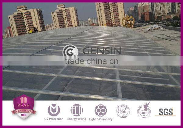 Haining Gensin Cold Bending Polycarbonate Sheet/ Unbreakable Plastic Sheet