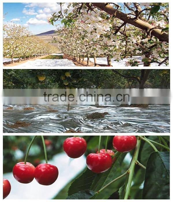 high quality agricultural reflective silver mulch film