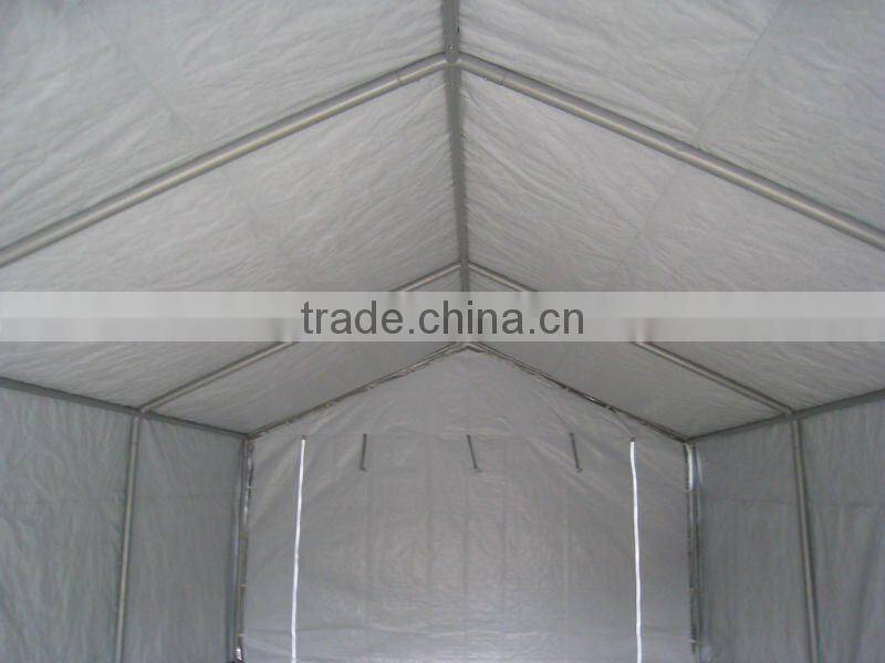 20'x20' steel structure pe car parking shelter