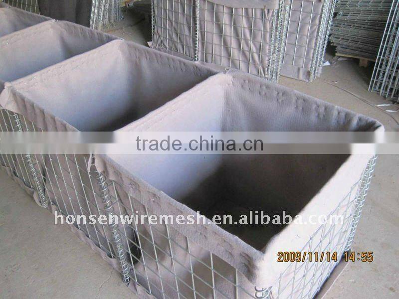 hesco/hesco concertainer/hesco blast wall/hesco bastion/hesco barrier (15 years factory)