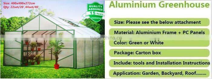 professional multi span aeroponic agriculture garden greenhouse used