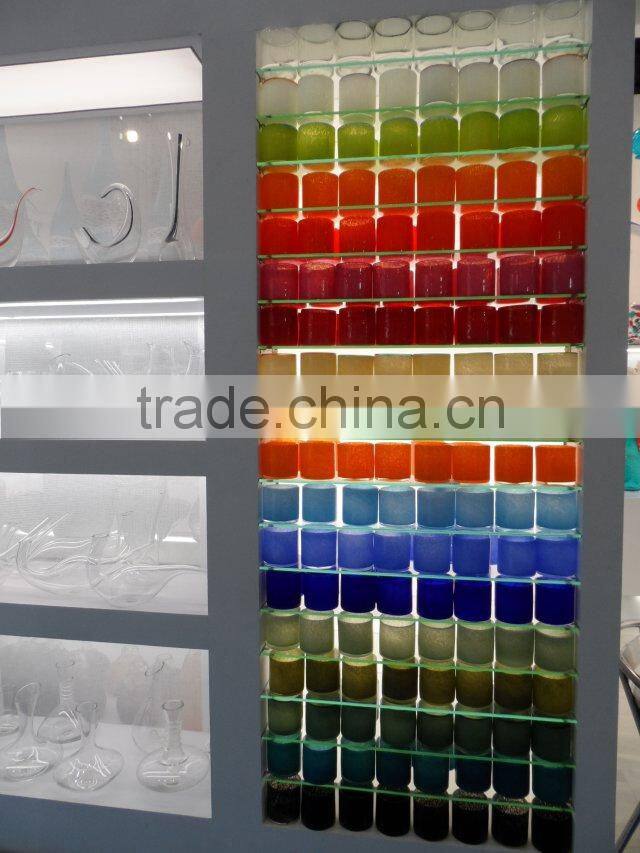 COLORED DECORATIVE SOY CANDLES JAR