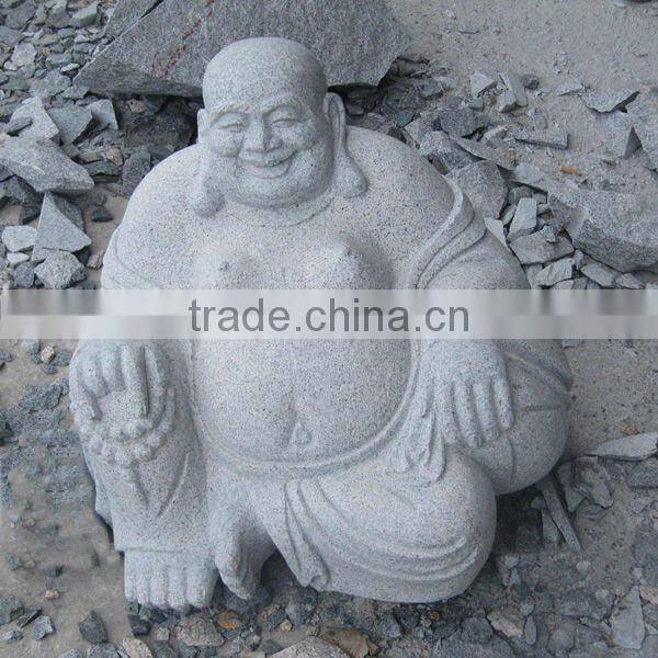Langhing stone buddha statues for hot sale