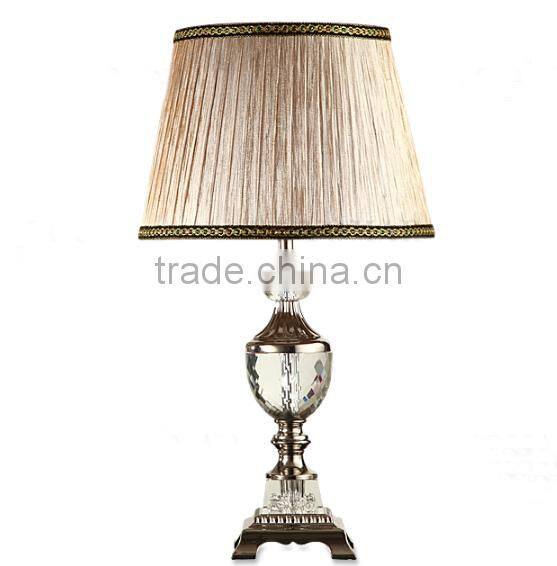 Clear K9 crystal lamp body tower design table lamp
