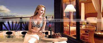 Happy family massage hot tub for 1~6 perosn China SPA manufacturer