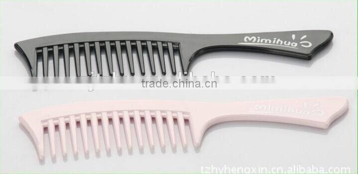 Wholesale Plastic Factory Direct Sell Fashion Mens Plastic Hair Comb 23*4.5cm