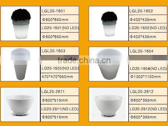 LED Outside Large Flower Pots LGL94&95