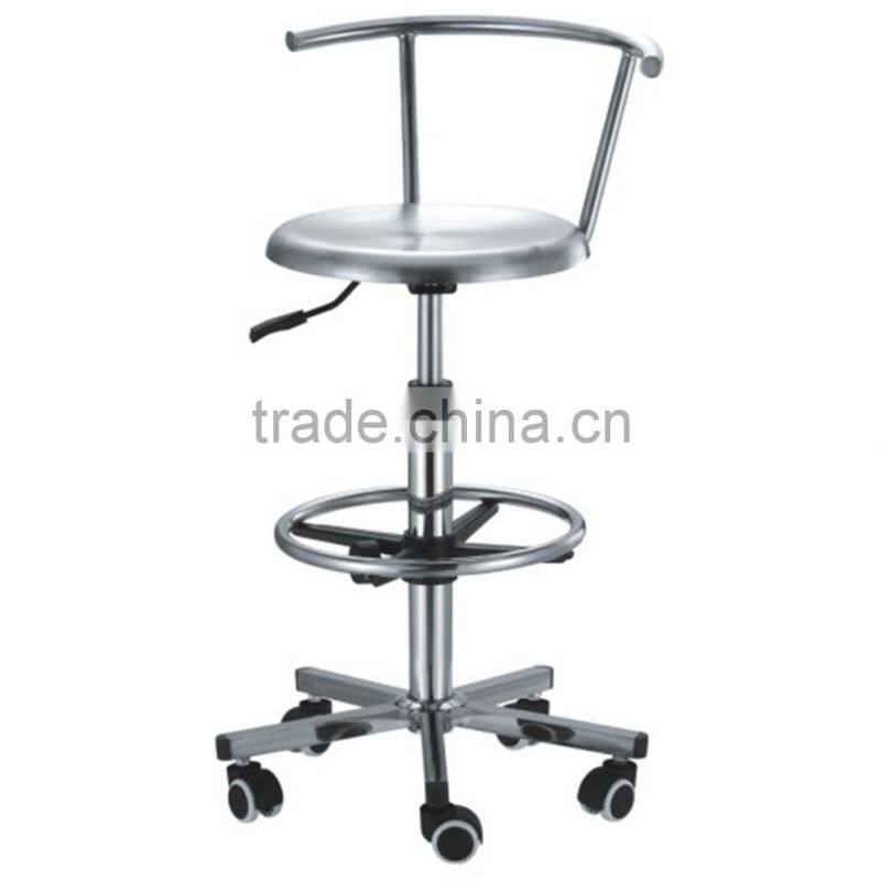 Stainless Steel Lab Stool Chair