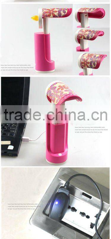 Creative portable charging candle modeling lamp