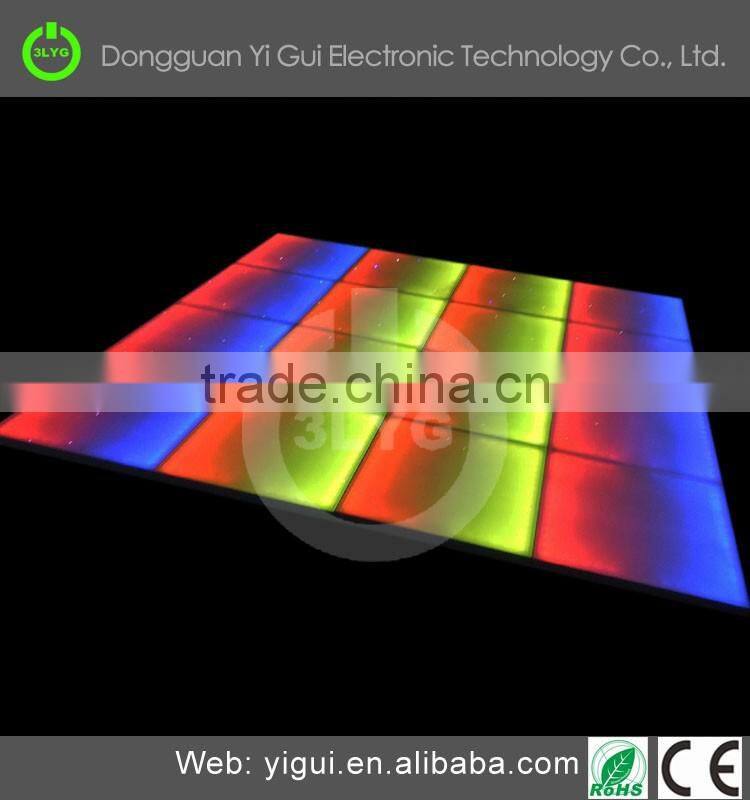 hot sale for club and party floors with DMX effect and 3d Rgb dance floors