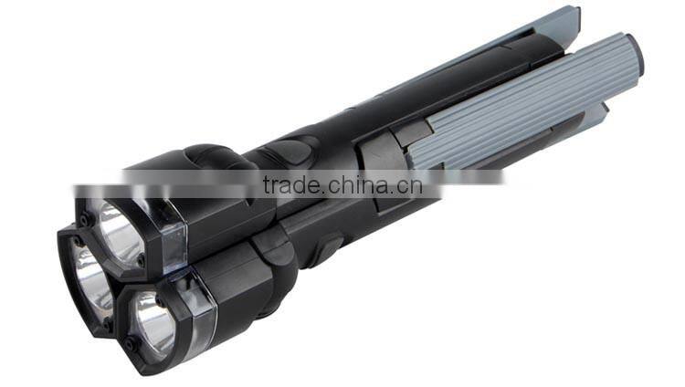 New design outdoor high power 3 in 1 tripod led tactical flashlight
