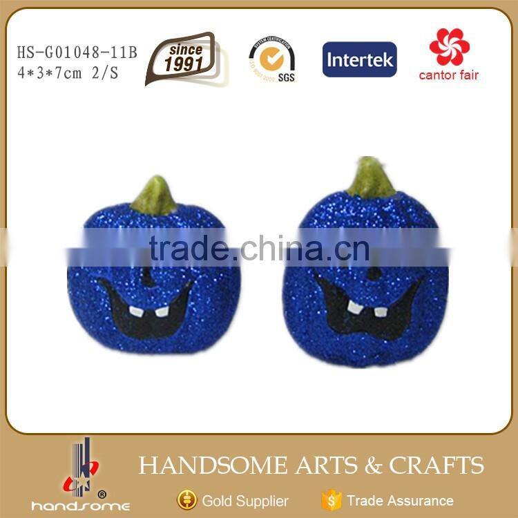 7cm Handmade Small Gift Wholesale Halloween Craft Decoration Items Pumpkin