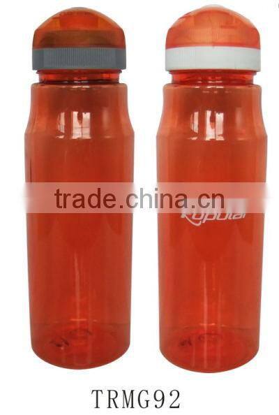 BPA free food safe plastic portable kids water bottle with straw