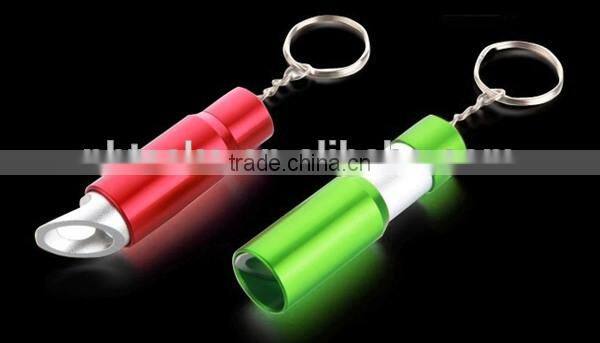 Promotional mini LED flashlight with key Chain