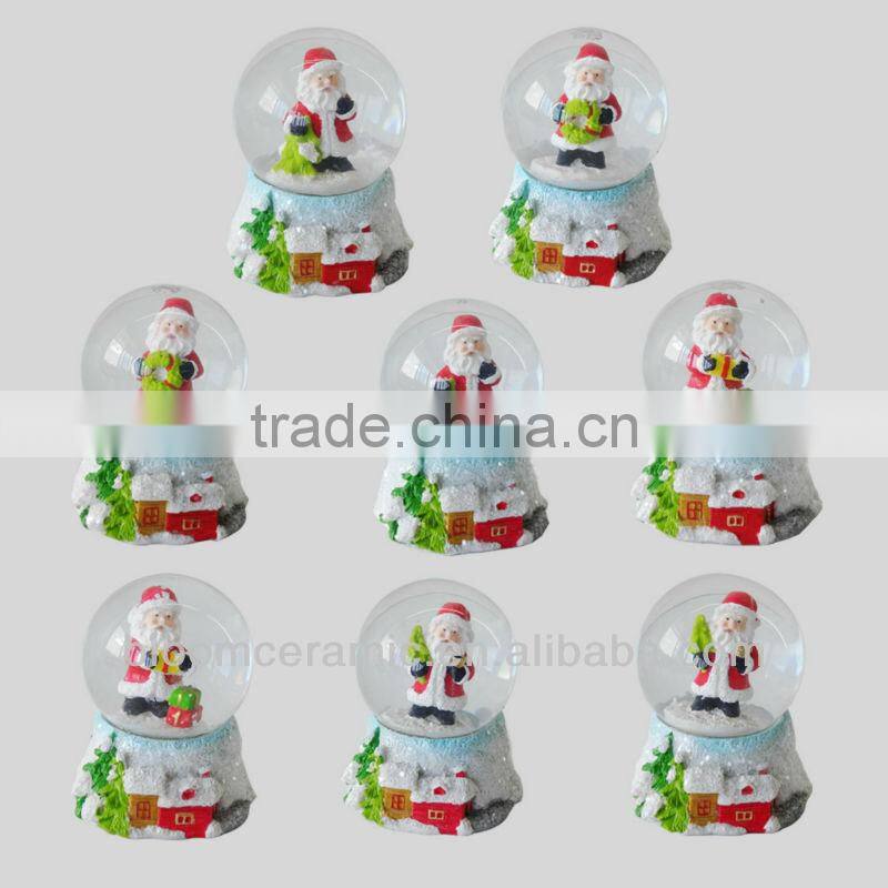 Custom decorative christmas water globe