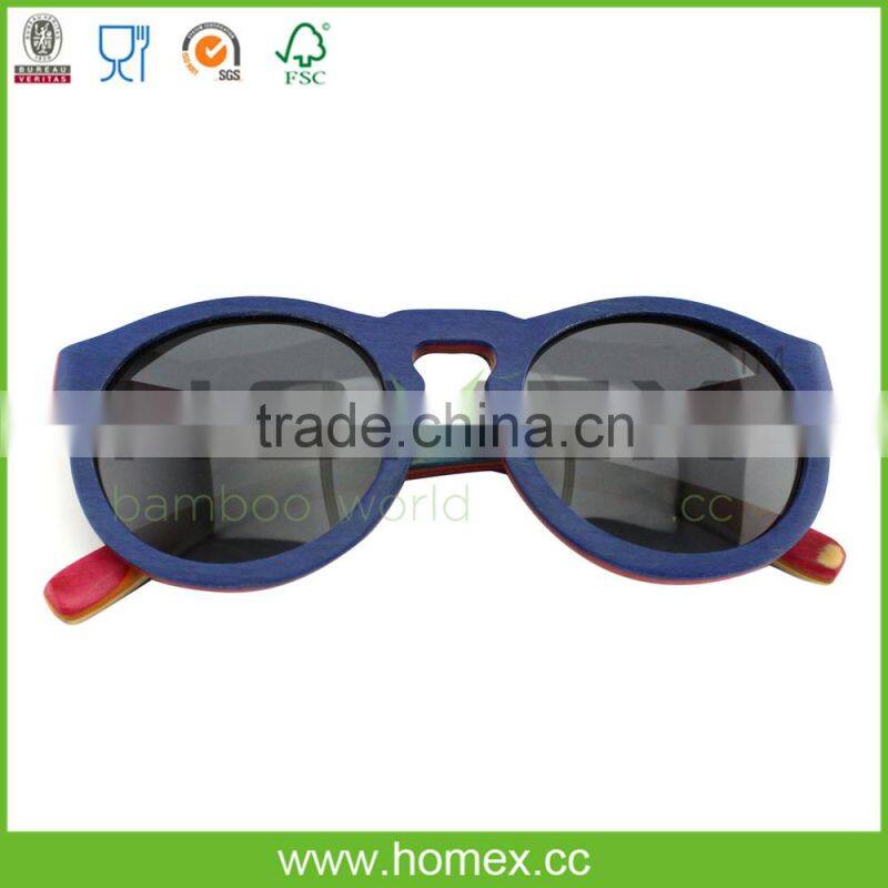 Technical Wood Sunglasses/Fashion Polarized Glasses/Homex_FSC/BSCI Factory