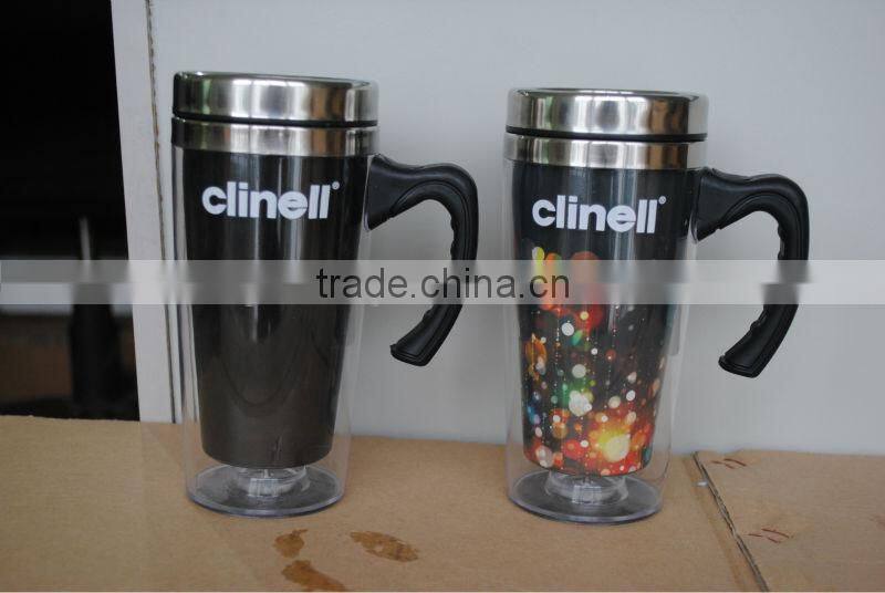 Stainless Steel Thermal Tumbler Color Changing Nice Painting