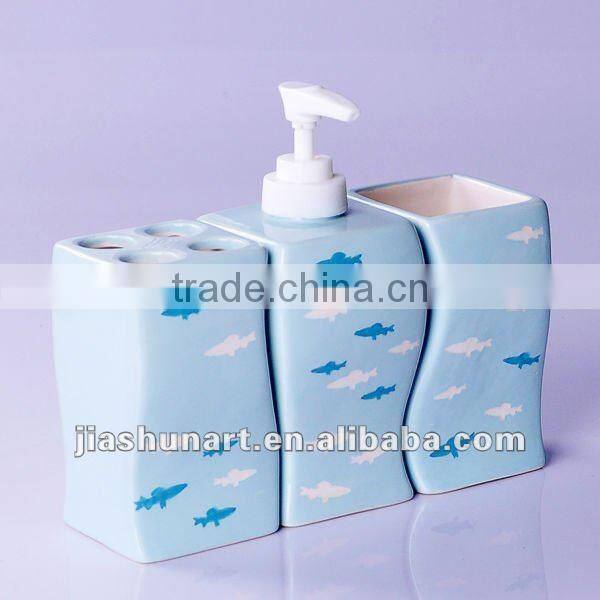 Ocean Blue Bathroom Set