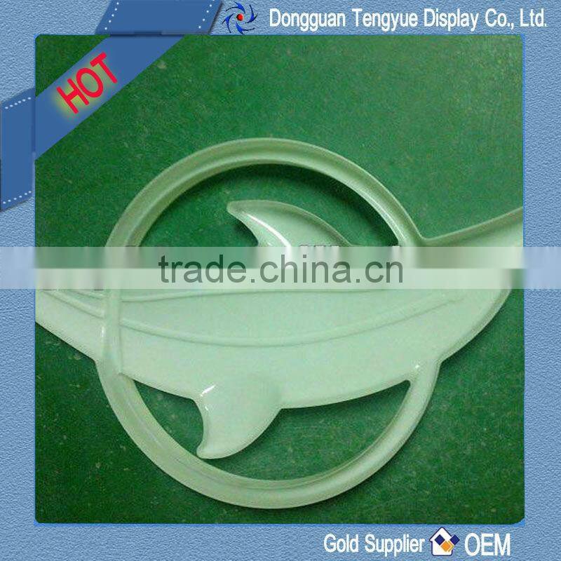 plastic advertising sign