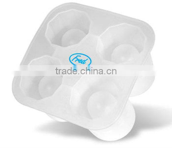 2015 new gift packing colorful ice shot glass molds